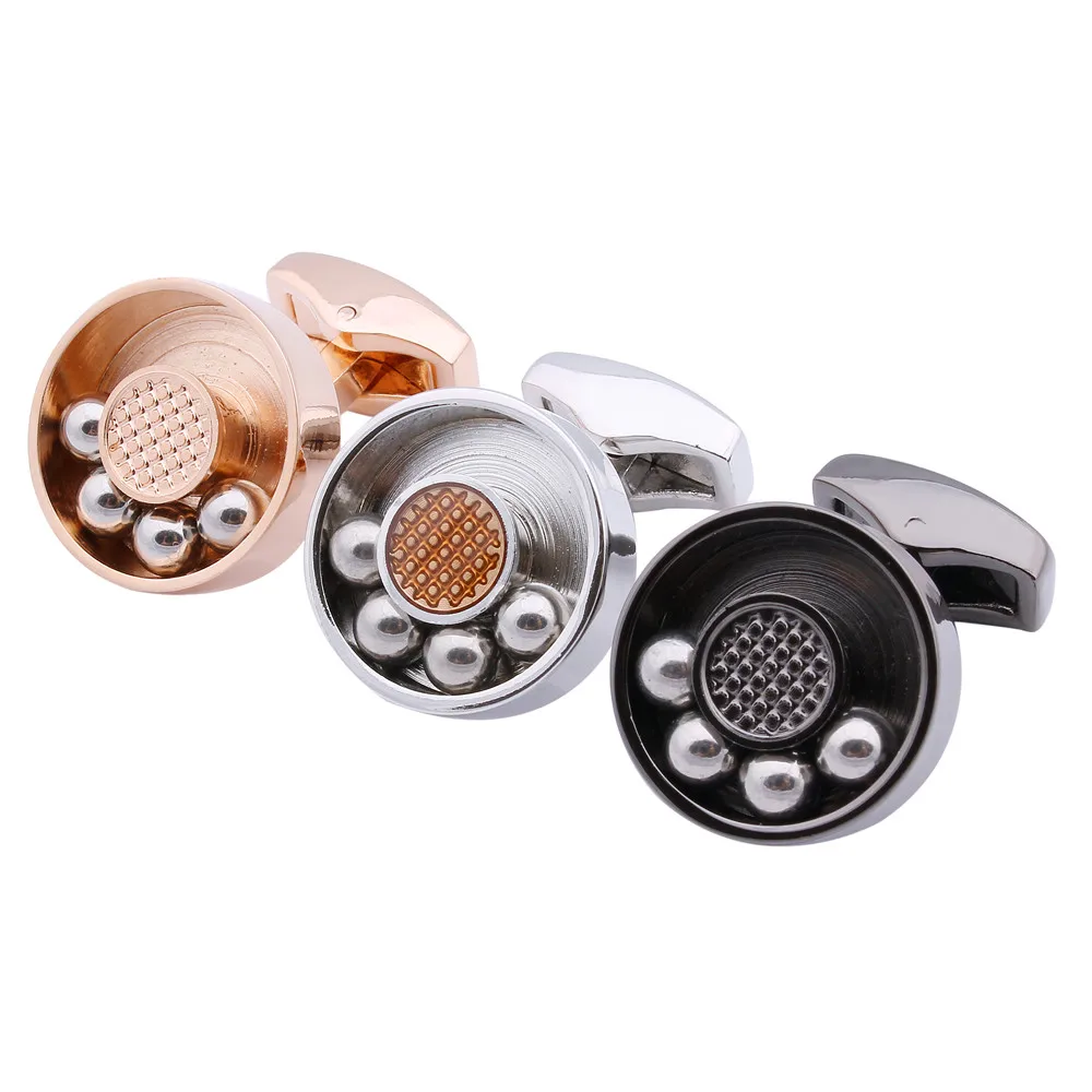 Новинка беговые Бальные запонки мужские осенние деловые Свадебные вращающиеся