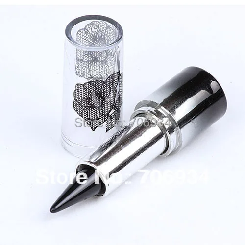 Подводка для глаз крем карандаш 24 шт. черная палочка изумрудная водостойкая