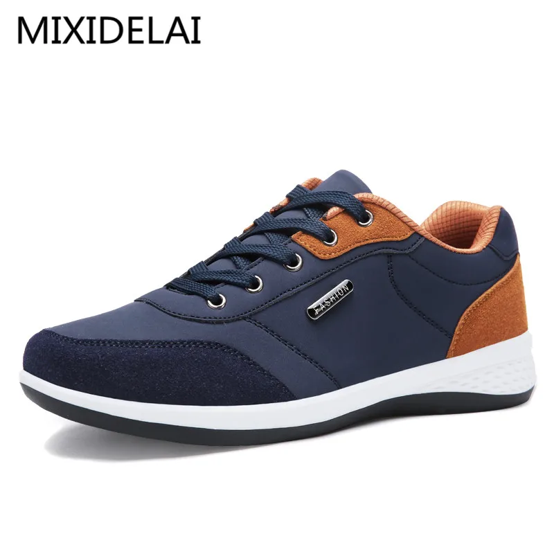 Men Casual Shoes 2022 Spring Autumn Lace Up British Style Breathable Mesh Suede Top Fashion Flat Patchwork Leather | Обувь