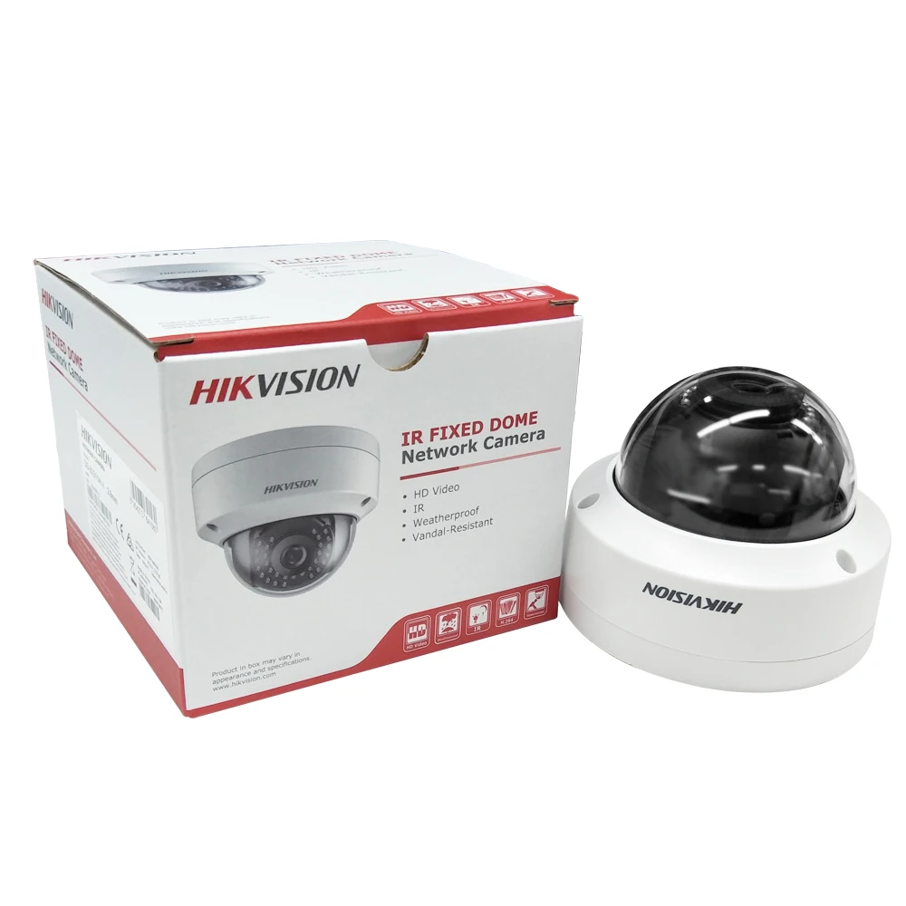 Hikvision Original English 4MP(1080P) Dome Security Camera Onvif DS-2CD1143G0-I PoE CCTV Replace DS-2CD1141-I H.265+ | Безопасность и