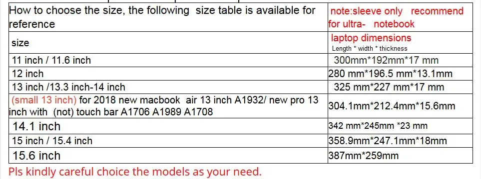 Чехол для ноутбука 1", 14", 1", 15,6 дюймов, сумка для Macbook Air Pro 13,3", 15," портфель простая Сумочка для Dell hp