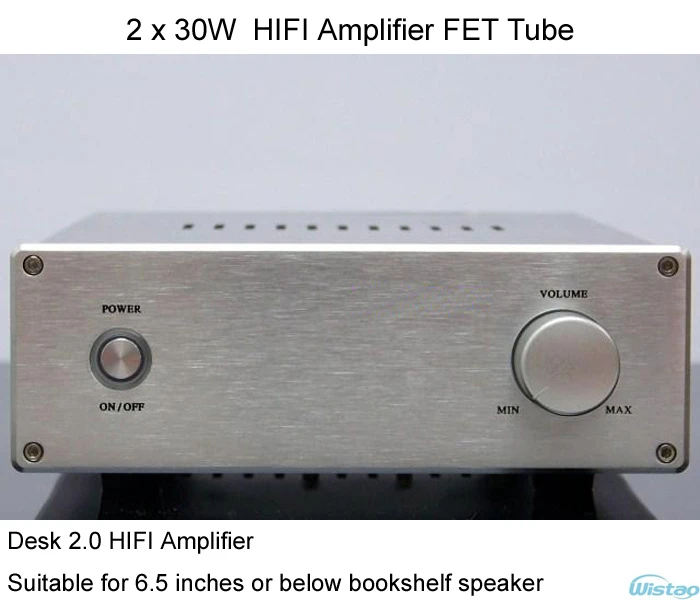 IWISTAO 2x30 Вт HIFI усилитель полевой трубки для рабочего стола 2 0 динамик 6 5 дюйма