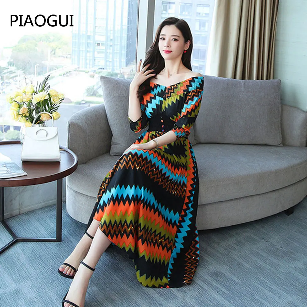 2019 корейский стиль Женская одежда в винтажном стиле пляжные летние миди-платья