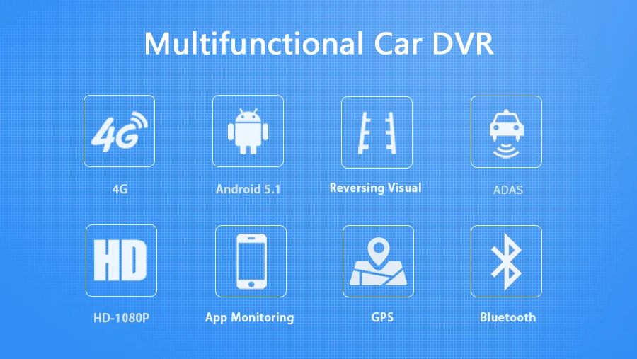 ANSTAR 3CH камера s зеркало заднего вида 2GB+ 32GB Dash Cam 4G Android HD 1080P авто камера gps wifi ADAS Регистратор Автомобильный dvr