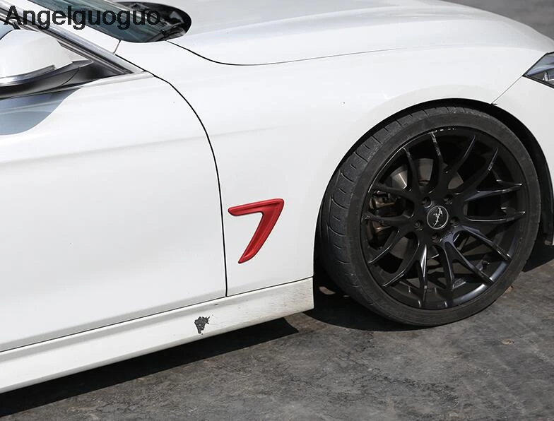 Angelguoguo для BMW 3 серии GT GT3 2013-2016 ABS Крышка вентиляционного отверстия с боковым