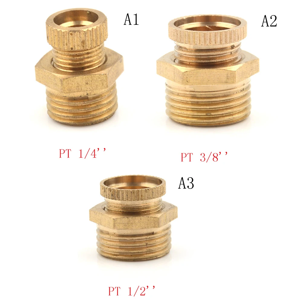 Воздушный компрессор с наружной резьбой 1 шт. дренажный клапан из латуни