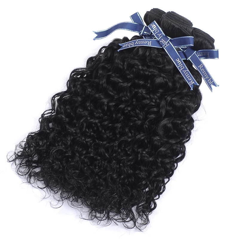 Remyblue индийские волнистые волосы Remy для наращивания человеческие плетение пучки