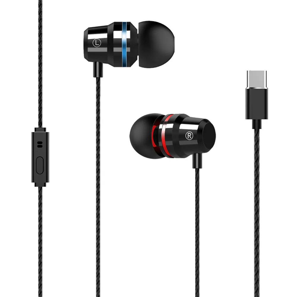 Наушники VOBERRY USB Type C подарочная упаковка наушники HiFi гарнитура Wth Mic для Xiaomi 6 mix 2 note
