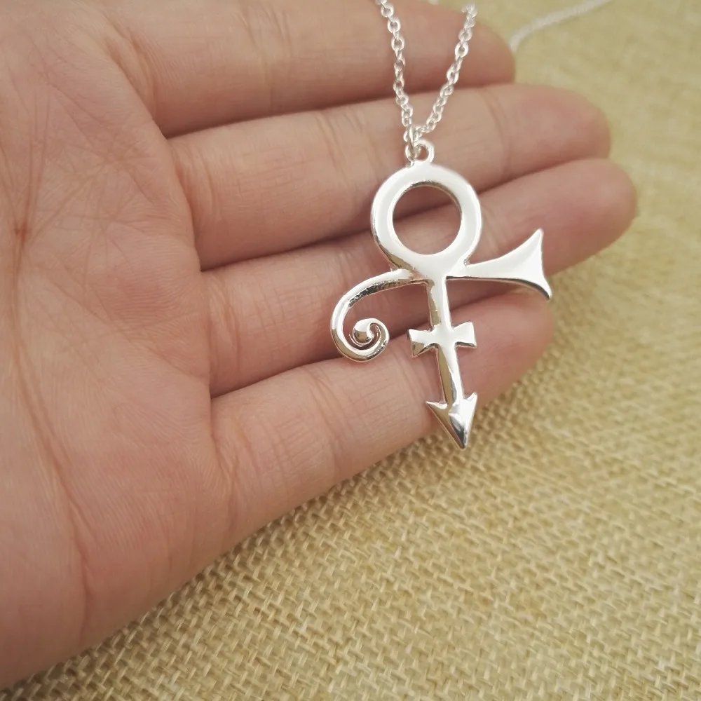 Женское Ожерелье с логотипом Love Prince Memorial минимализм певица ожерелье 45 + 5 см