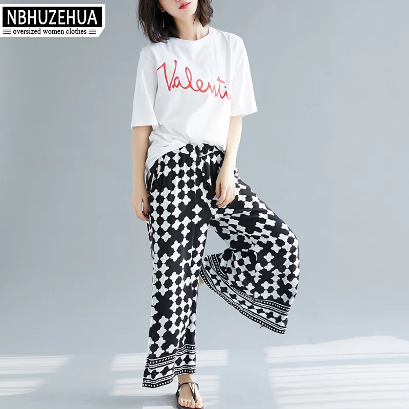 NBHUZEHUA женская футболка раньше 5XL с буквенным принтом белая 2019 Летняя Повседневная