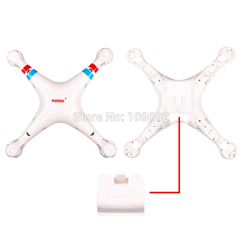 SYMA X8A X8C X8W X8G Корпус Корпуса корпуса КОРПУСА квадрокоптера фюзеляжа дрона