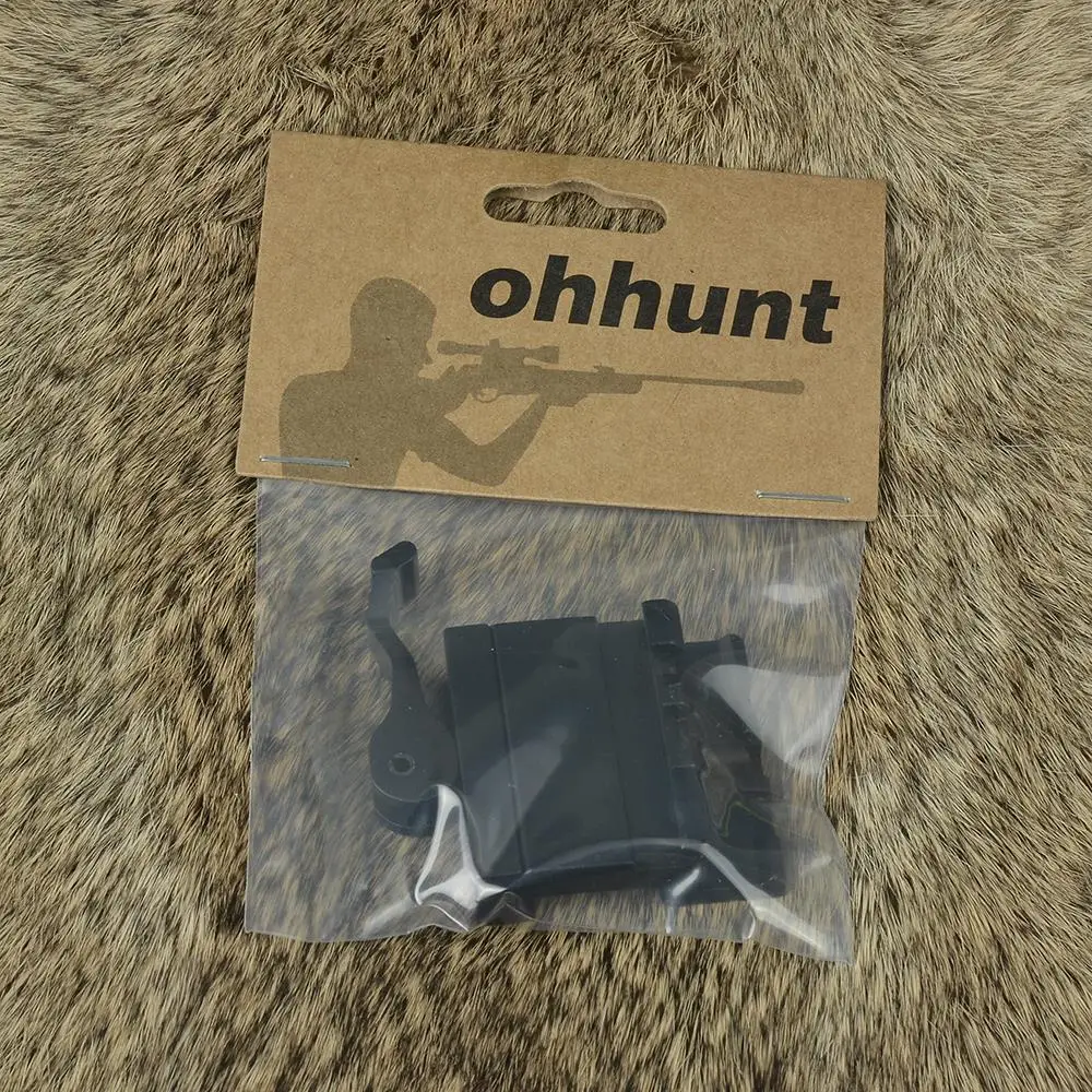Ohhunt Hunting Scope Accessories 3 Slot Quick Disconnect Lever 20mm Picatinny Weaver Rail Mount For Sight Laser Flashlight | Спорт и