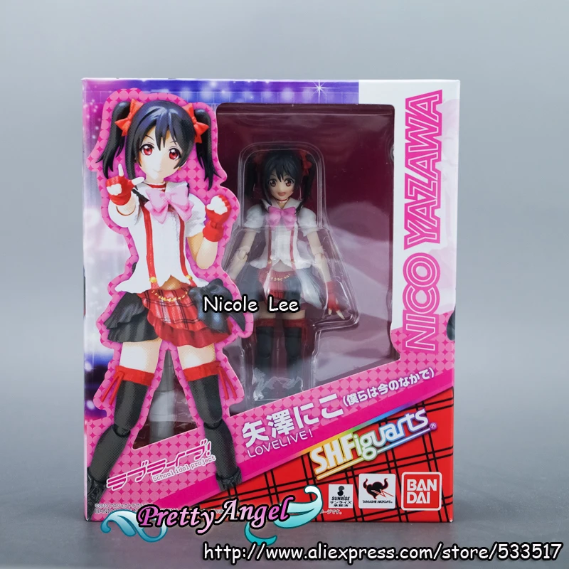 PrettyAngel-настоящий бандаи тамаши натиски S.H.Figuarts Love Live! Экшн-фигурка Nico Yazawa (Bokura ha Ima no
