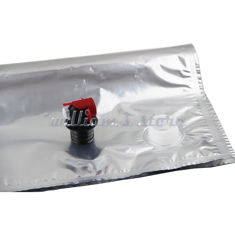 5PCS Bag In Box BIB 3 Liter Wine Bags W/38mm Screw And Liquid Food with Plastic Dispenser - Storage | Дом и сад