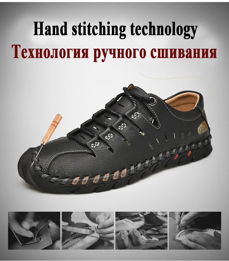 Новинка года; летние мужские сандалии; Повседневная обувь; мужские уличные пляжные сандалии в римском стиле; мужская летняя водонепроницаемая обувь; большие размеры 38-48