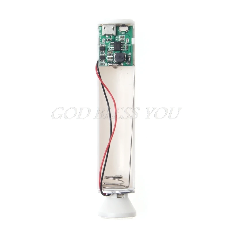 USB порт 1x18650 аккумулятор DIY держатель Чехол с внешним аккумулятором 3 режима