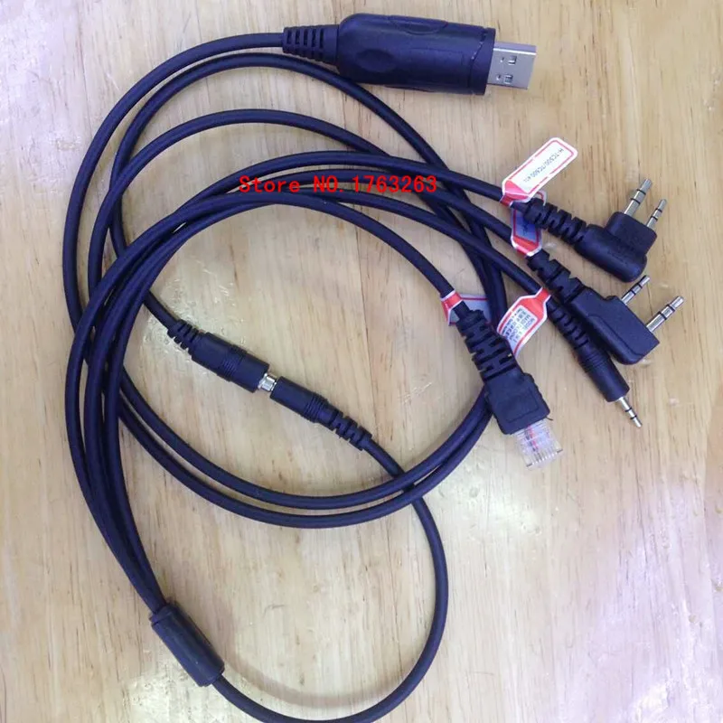 8 в 1 multi function USB Кабель для программирования kenwood baofeng motorola Yaesu ICOM и т. д. рация