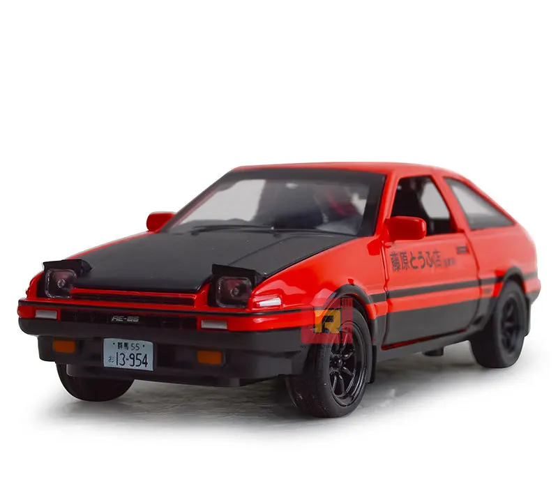 2018 лучшие слова D Toyota AE86 автомобильная модель из сплава с откатом