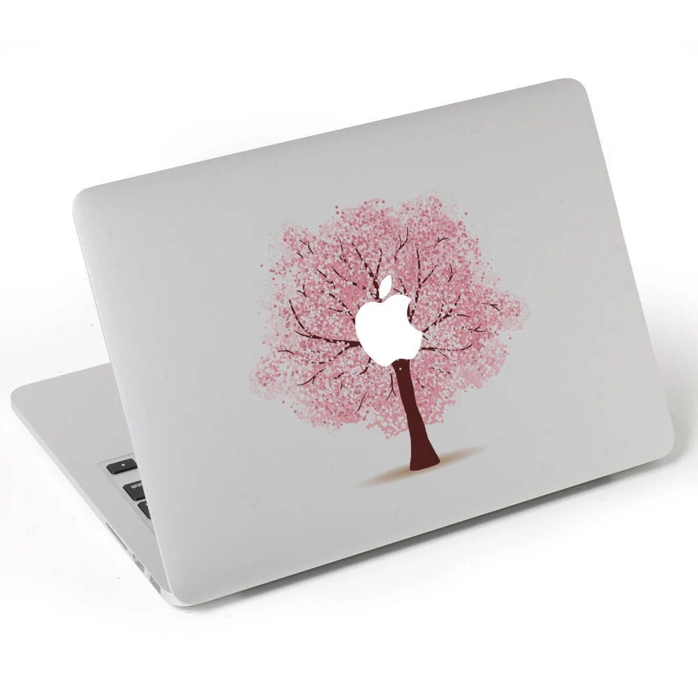 Виниловая наклейка на ноутбук с розовым сердечком для macbook Pro Air 13 дюймов рисунком