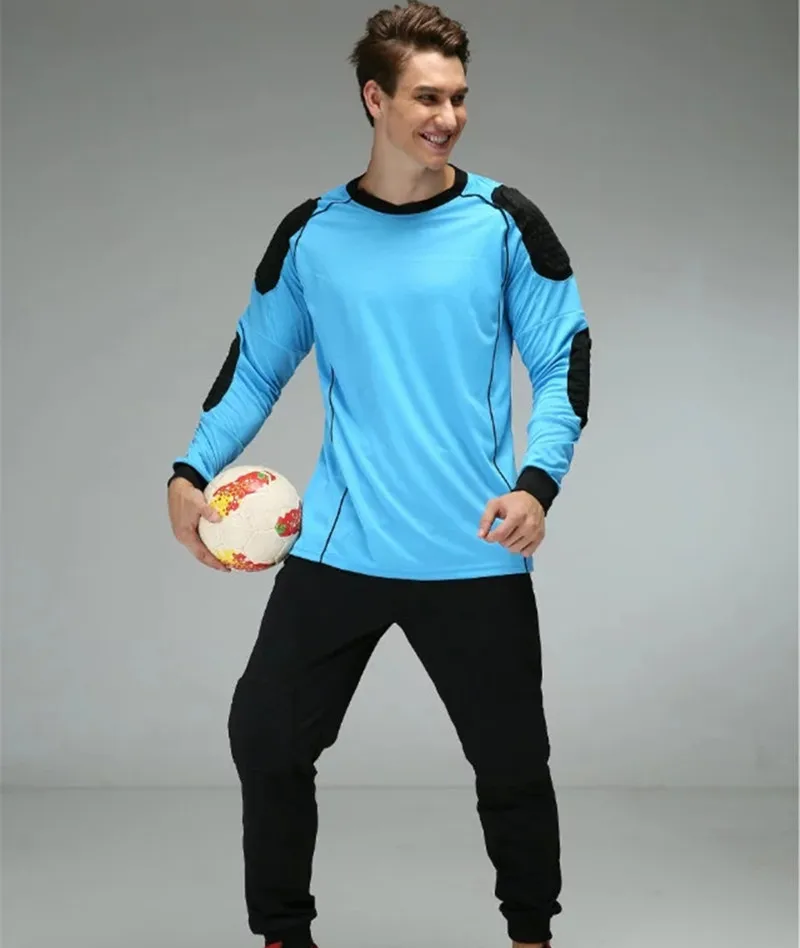 Новинка 2017 быстросохнущая Мужская тренировка футбола Джерси брючные костюмы