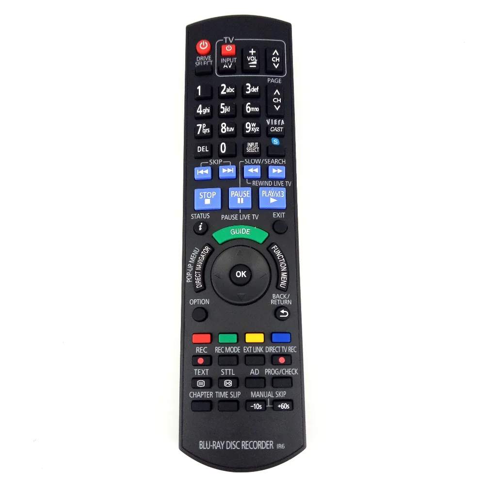 Замена для Panasonic blu ray DISC RECORDER пульт дистанционного управления DMRPWT520 DMRPWT530 DMRPWT635 DMR