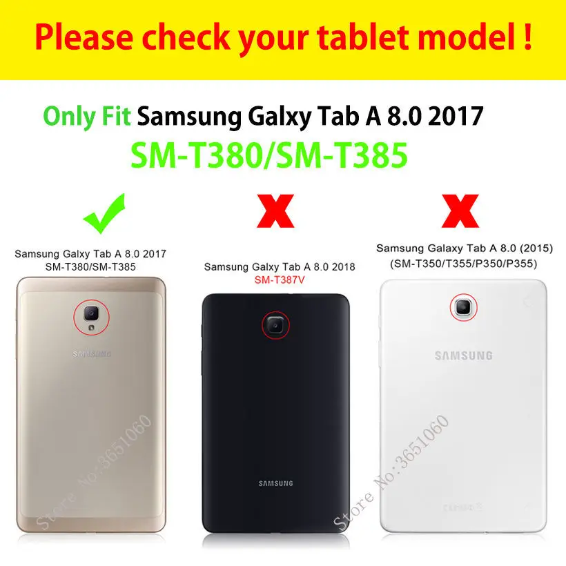 Милый мультяшный чехол для Samsung Galaxy Tab A 2017 8 0 дюйма T380 T385 SM планшета ПУ кожаный