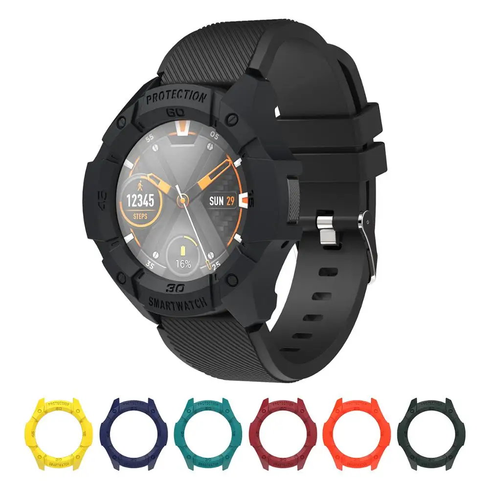 SIKAI Противоударная защита жесткого диска против царапин чехол для Ticwatch S2 Смарт