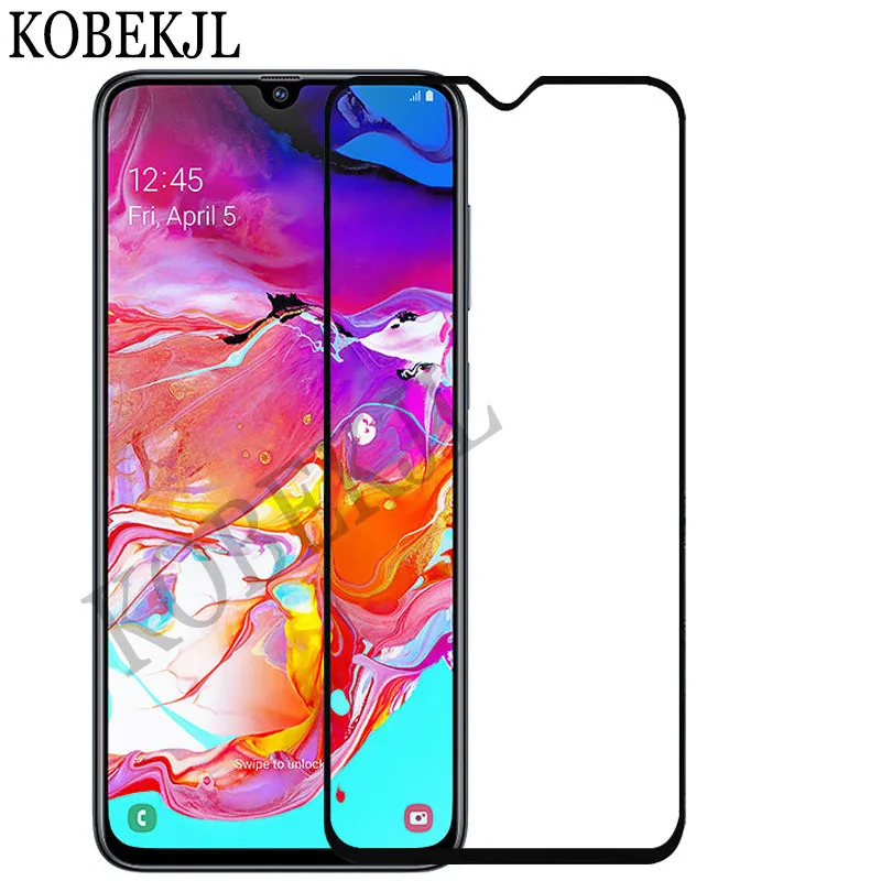 Защитное стекло для экрана Samsung Galaxy A70.