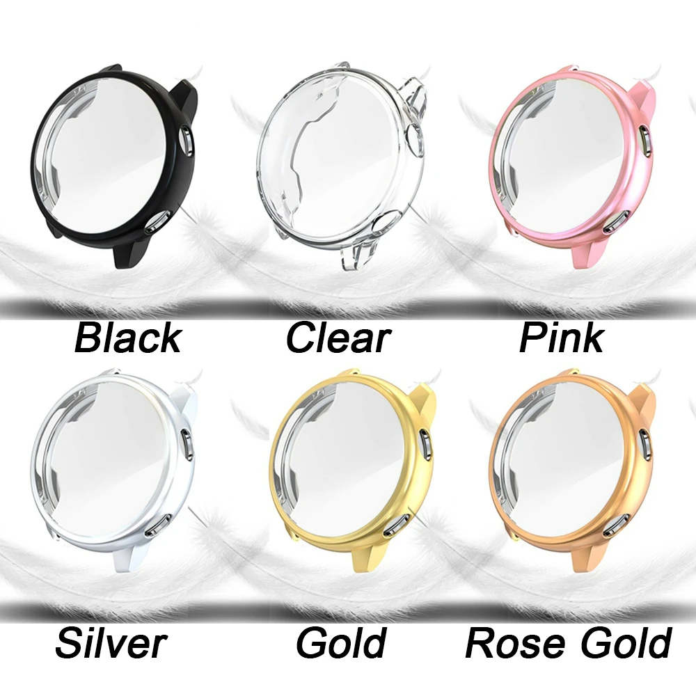 

2In1 Screen Protector + Case For Samsung Galaxy Watch Active Bumper Protector HD Full Cover Screen Protection Coque New Design