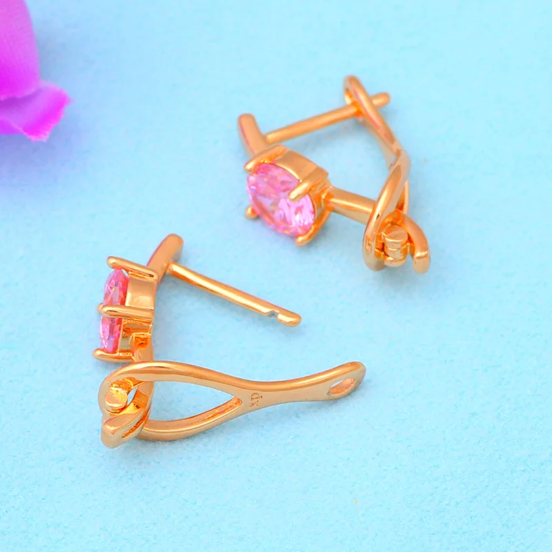 Рекламные серьги для девочек-подростков рождественские подарки золотистые