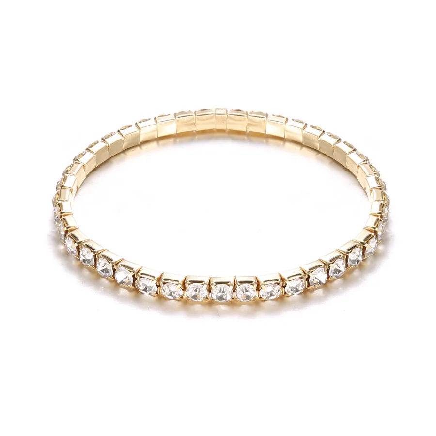 3 шт./компл. наборы браслетов с кристаллами женские Стразы полым бантом