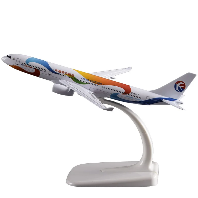 16 см A330 China Eastern Expo модель самолета дыхательных путей сувенир сплава статический