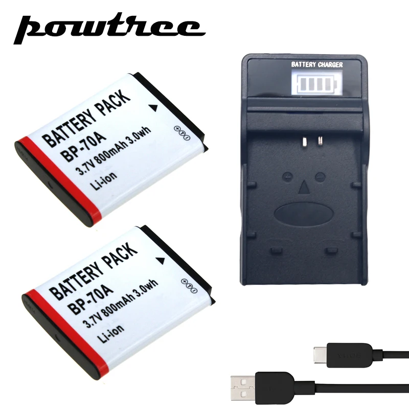 2 упаковки DSC T100 3 7 В 1500 мАч литий ионный аккумулятор + 1 порт Аккумулятор chager со