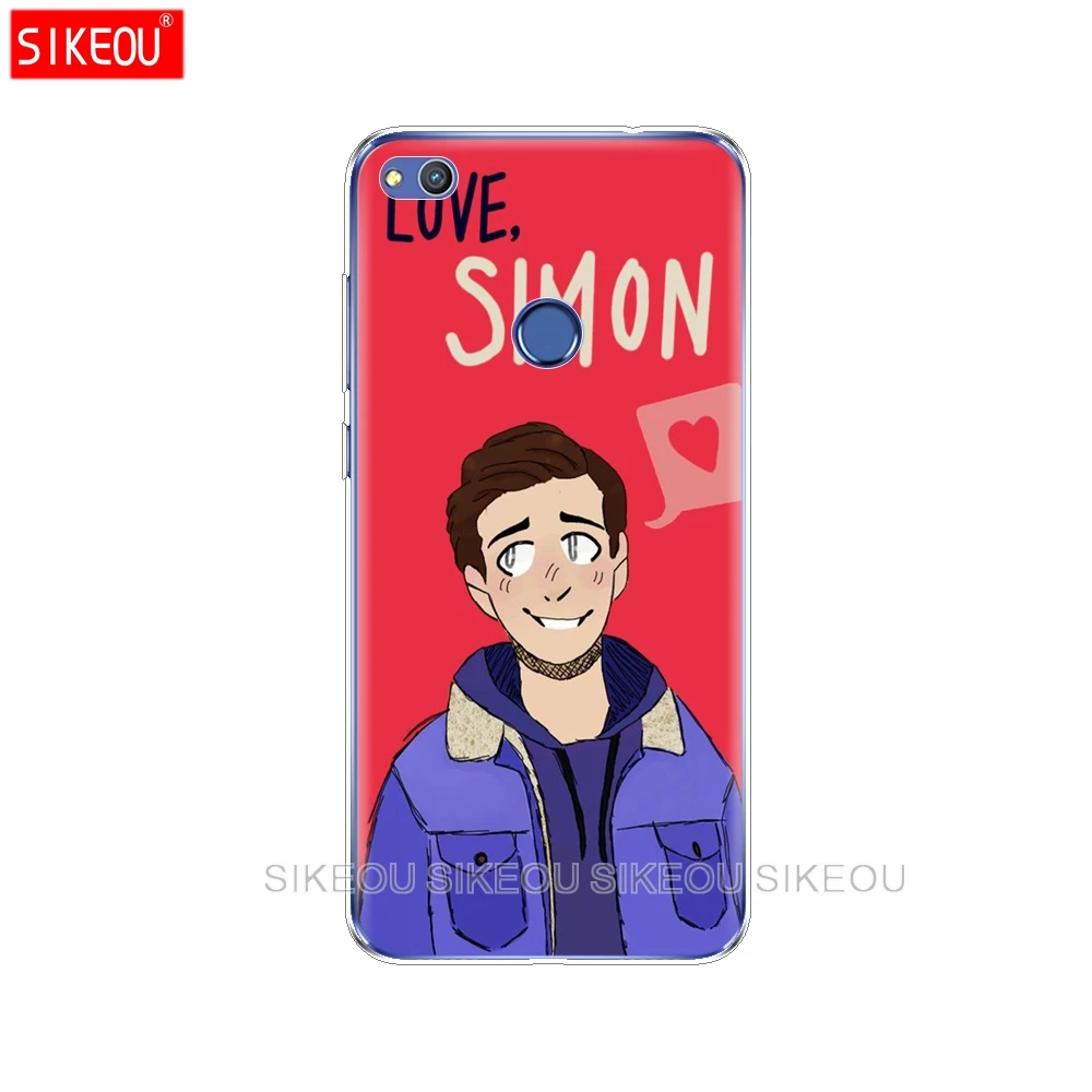 Силиконовый чехол для телефона Huawei P20 P7 P8 P9 P10 Lite Plus Pro 2017 P Smart Love Simon - купить по