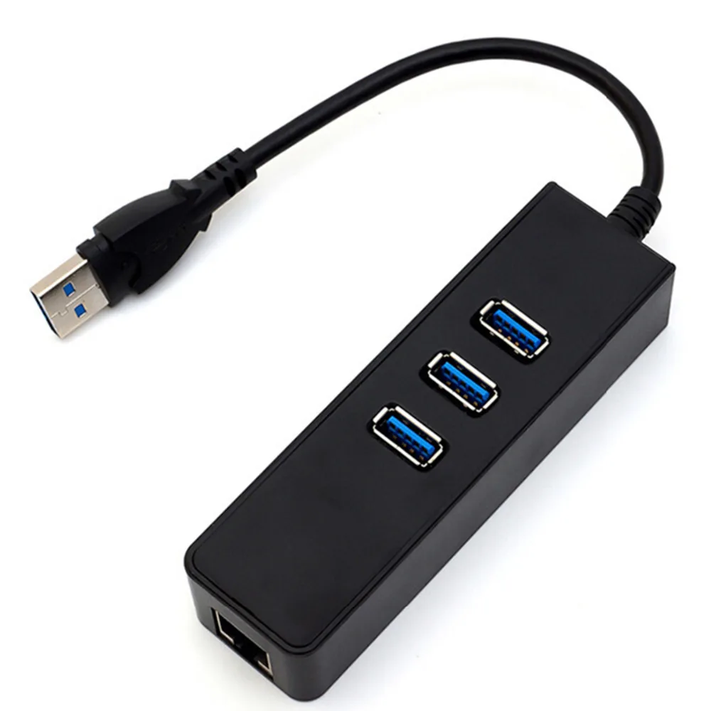 USB 3 0 к концентратору RJ45 Ethernet адаптер Lan сетевая карта для Mi Box Switch
