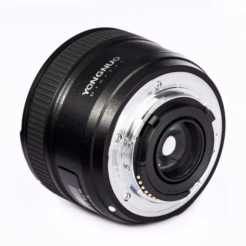 Новинка YONGNUO YN 50 мм f/1 8 AF объектив YN50mm диафрагма Автофокус Большая для камеры Nikon