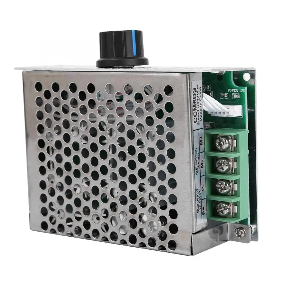 DC 12 50V 30A 1500W SCR регулятор скорости двигателя напряжения Регулируемый ШИМ с