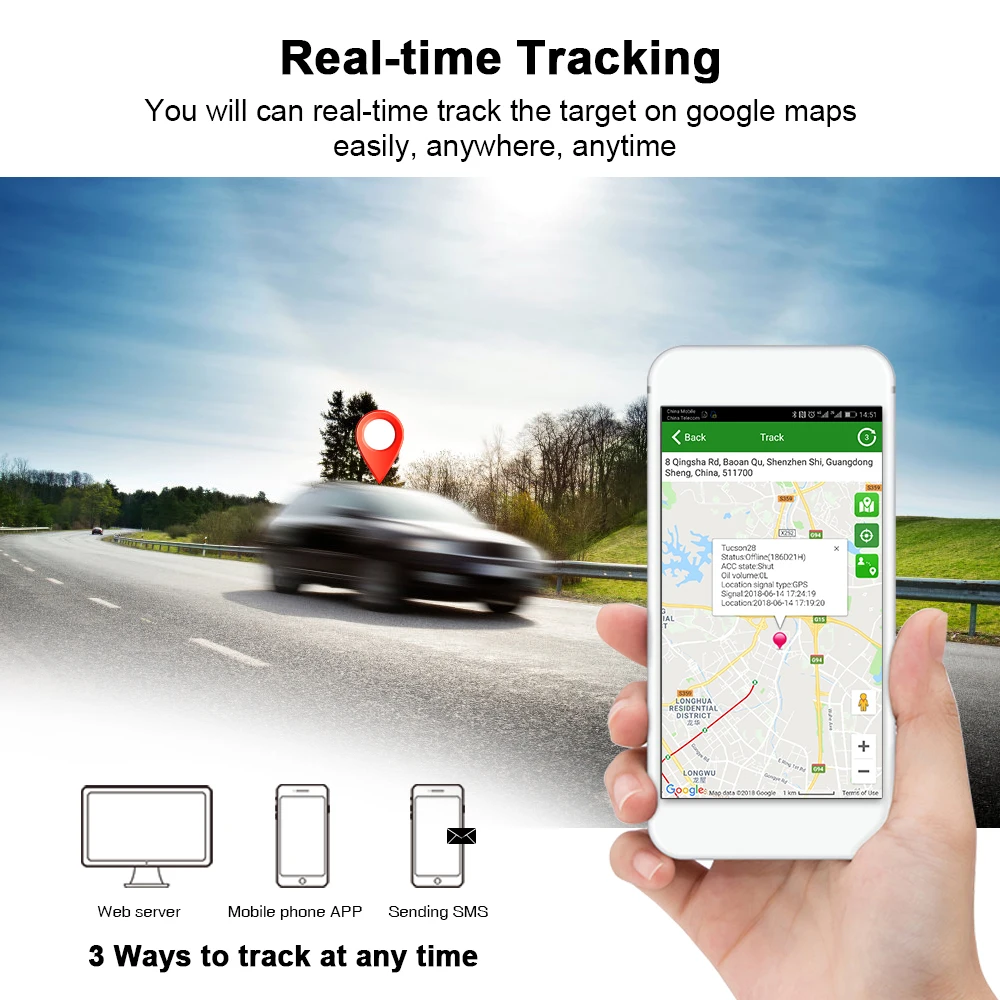 Мини gps-трекер удаленное масло Lokalizator gps-локатор сверхскоростная сигнализация, отслеживающая движение мини gps встроенный аккумулятор гео-забор бесплатное приложение
