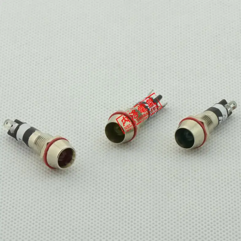 [SA] оригинальный корейский индикатор Kaikun KACON 8 мм медный корпус KL0824/22 * DC24V/AC220V
