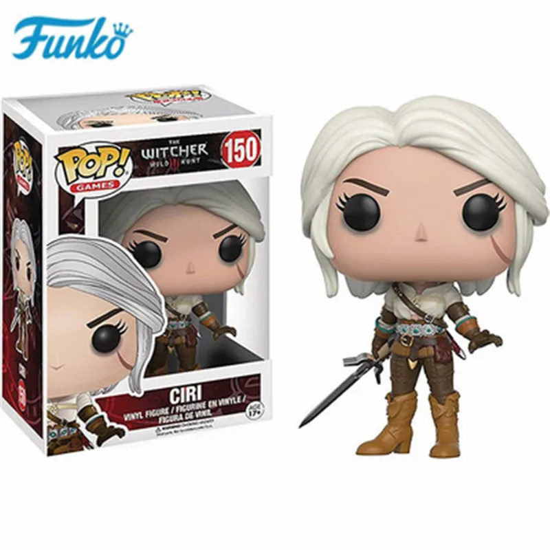 Funko pop The Ведьмак 3 Дикая Охота: #149 Geralt #151 Eredin #150 Ciri фигурка виниловые игрушки