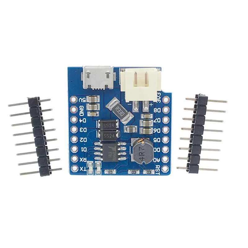 Wemos D1 Мини Защита аккумулятора USB один литиевый аккумулятор Зарядка Boost модуль с