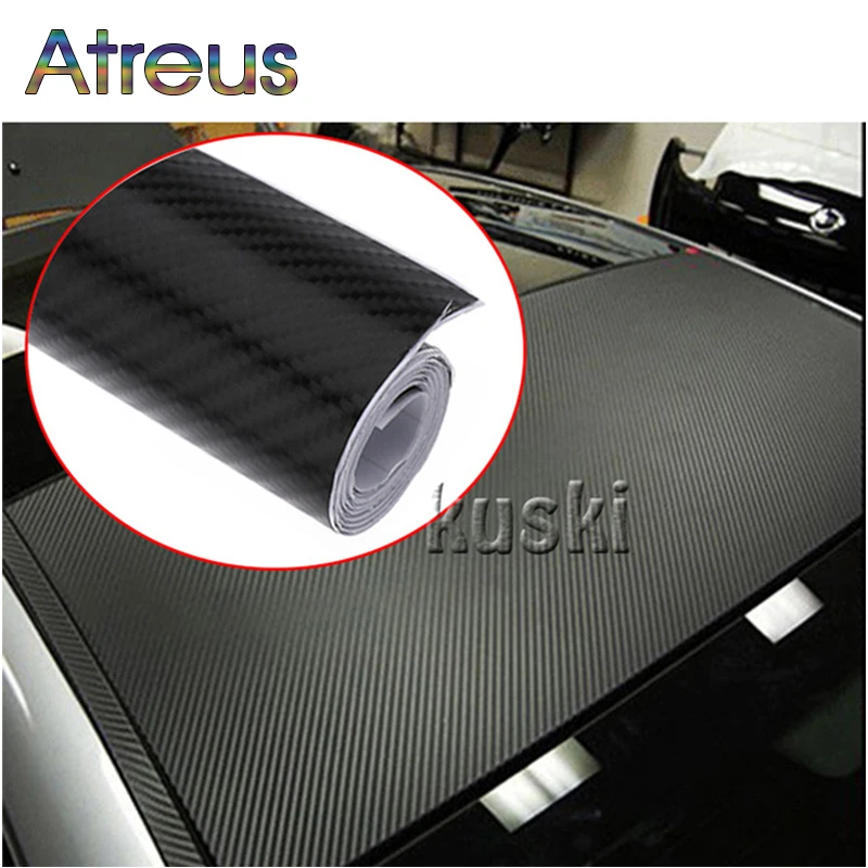 Atreus 30x2017 см 3D виниловая наклейка из углеродного волокна для Lada Vesta Granta Priora Suzuki Vitara