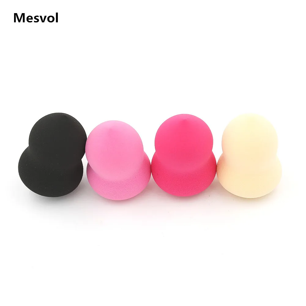 Sponges Latex Free Beauty Sponge Gourd shape 1 pcs 3 colors Biger With Water Puff Facial Face VE Cotton |