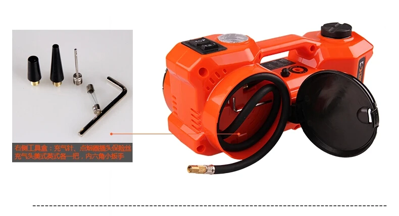 Бесплатная доставка Электрический гидравлический домкрат с 2 функциями и насос