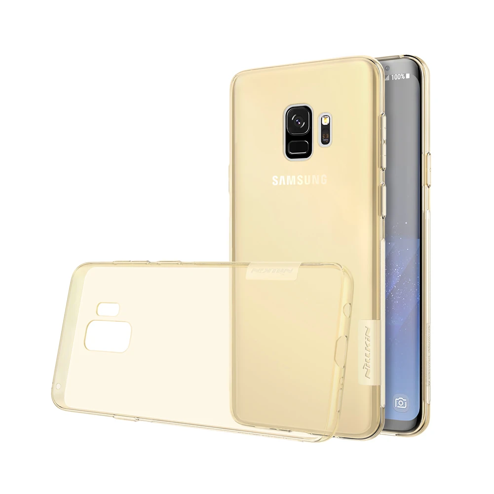 Для samsung Galaxy s9 чехол TPU прозрачный, мягкий чехол для samsung Galaxy s9 plus NILLKIN натуральный Роскошный чехол на заднюю панель