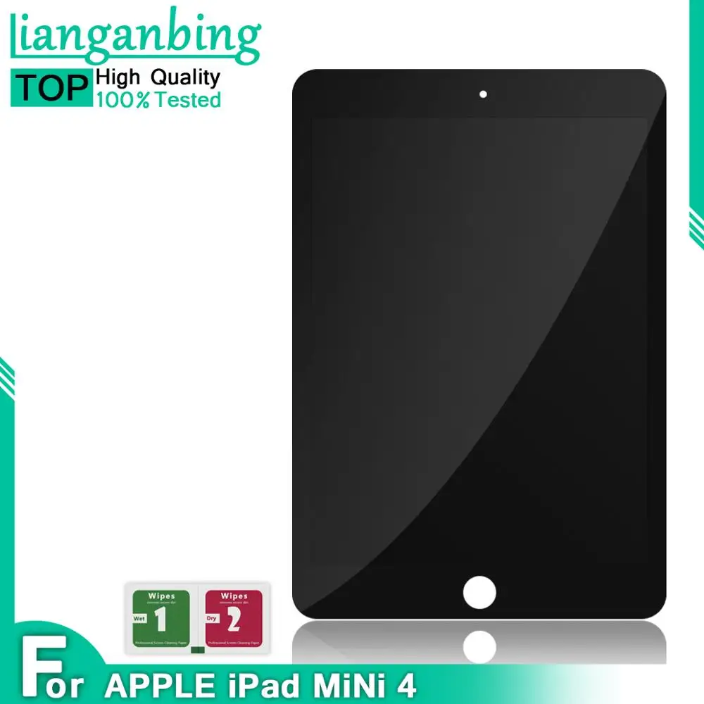 ЖК дисплей для iPad mini 4 Mini4 A1538 A1550 EMC 2815 2824 сенсорный экран дигитайзер панель в сборе