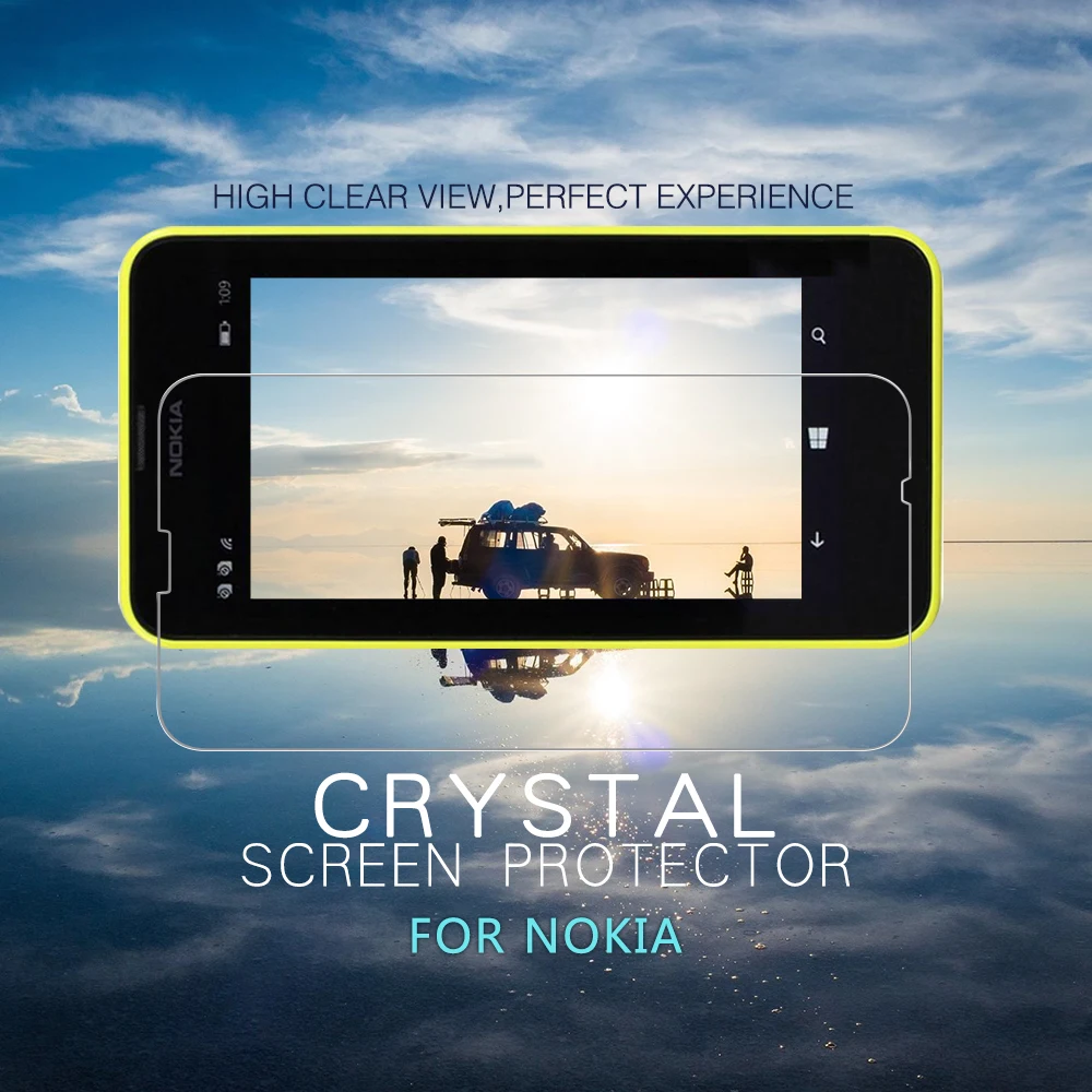0.3 мм закаленное Стекло для Nokia Lumia 630 9 H жесткий 2.5D дуги края ультра тонкий Экран