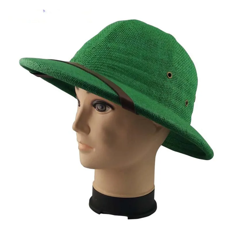 Бесплатная доставка соломенные ковшовые шляпы в стиле сафари шляпа от солнца