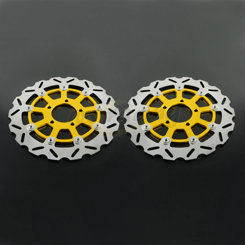 300MM Front Wavy Floating Brake Disc Rotor for SUZUKI GSXR600 04-05 GSXR750 2004-2005 GSXR1000 2003 2004 - Improved Motorcycle Brake Performance image 2