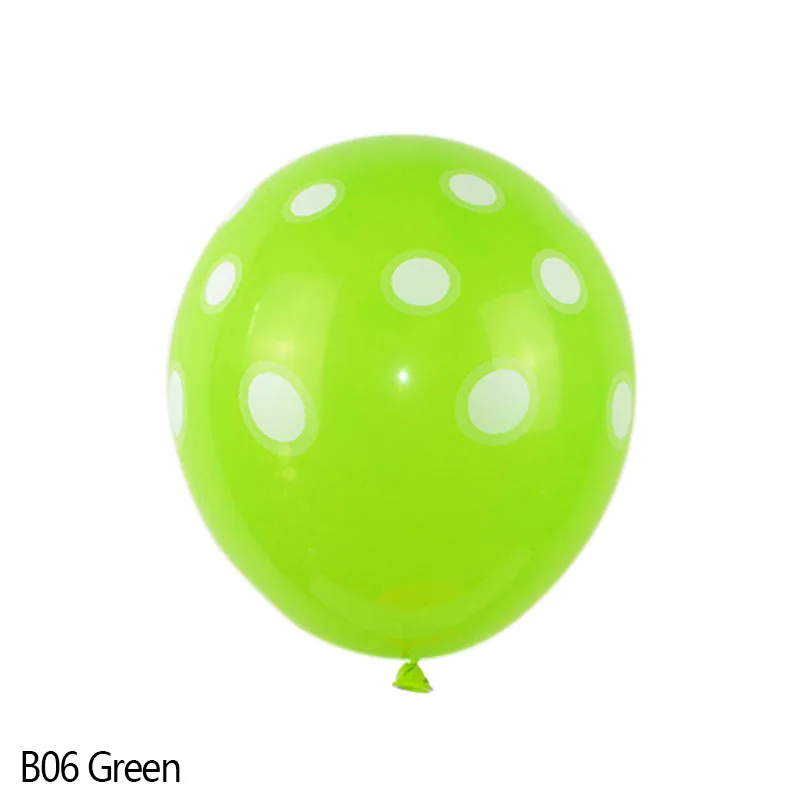 B06 green 10 шт./партия 12 дюймов Розовые надувные латексные воздушные шары Водород для вечерние Свадебные День рождения, детский душ женитькие украшения - Цвет: B06 green